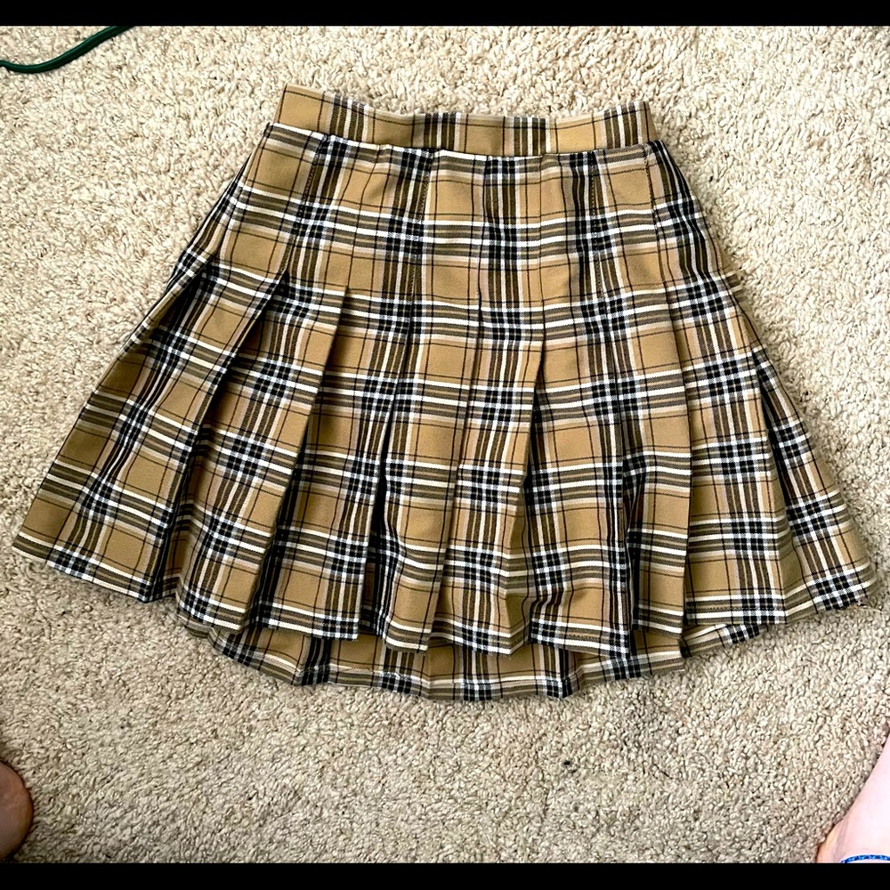 Wild Fable Academic-Style Plaid Skirt